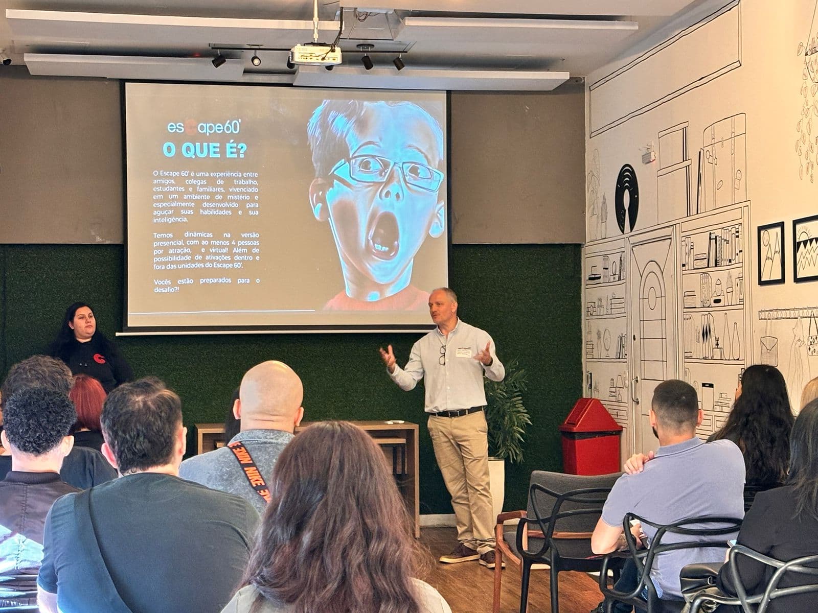 Workshop corporativo do Escape 60′