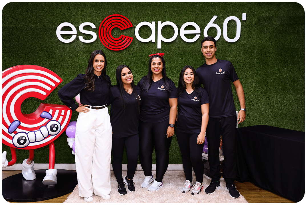 Equipe de recreação — festa no Escape60 Jardins