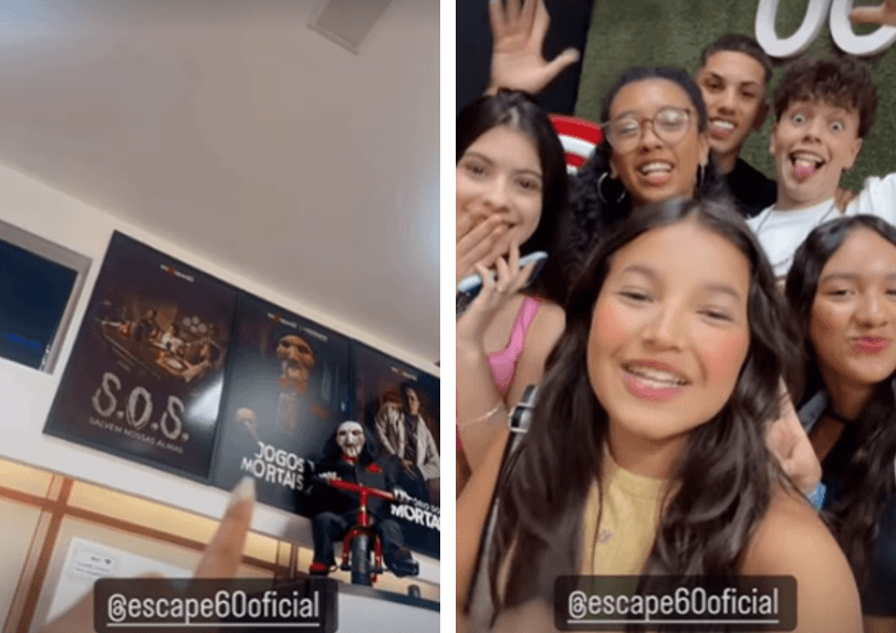 Mateus DN, Bruna Diniz e mais no Escape 60′