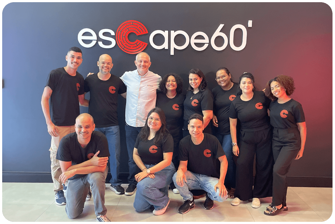 Game masters — festa no Escape60 Cuiabá